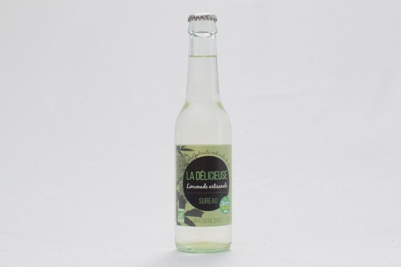 Limonade Bio "La Délicieuse" Sureau 27,5 cl