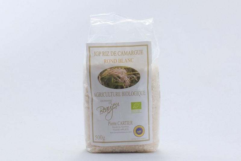 Riz rond blanc Bio de Camargue - 500 g 