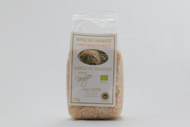 Riz long semi complet Bio de Camargue - 500 g 