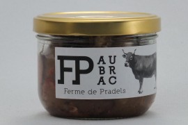 Mijoté de bœuf Aubrac aux cèpes et Marcillac