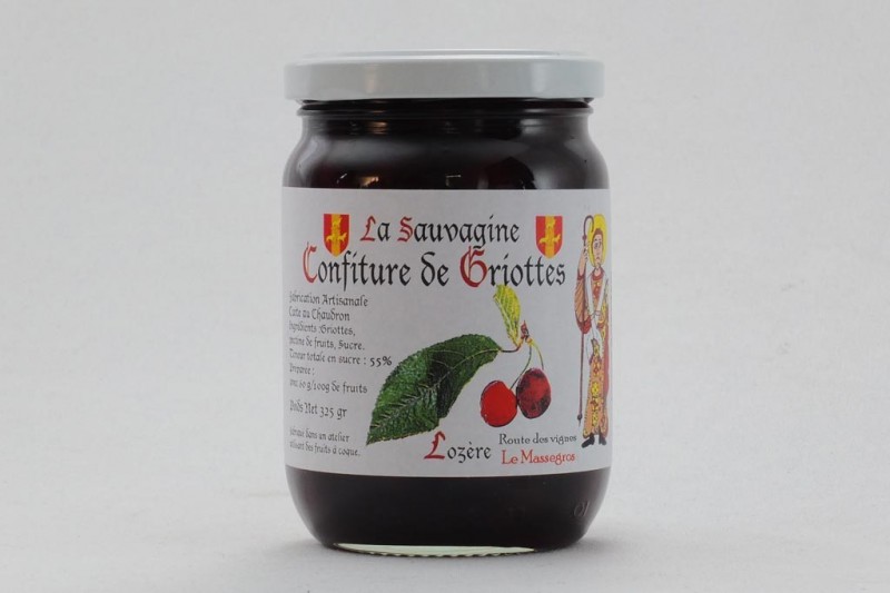 Confiture de cerises Griottes