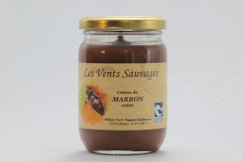 Crème de marron Bio 300 g - Les Vents Sauvages