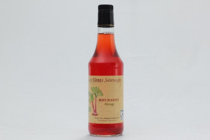 Sirop de rhubarbe bio