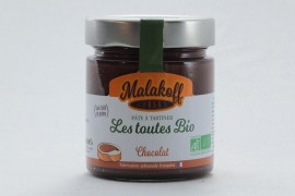 Pâte à tartiner chocolat Bio - Malakoff & Cie