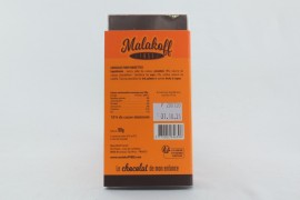 Tablette chocolat noir noisettes - Malakoff & Cie